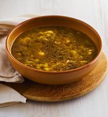 Minestra di lenticchie e cavolfiore