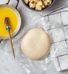 Strudelgrundteig - ohne Ei