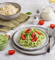 Sos szpinakowy; Sos cztery sery (do makaronu)