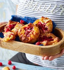 Kouign-amann à la framboise