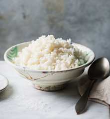 Arroz blanco (Cocción de arroz)