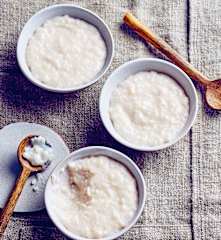 Riz à la boisson à l’amande et à la cardamome