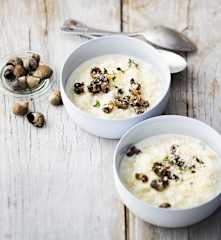 Risotto aux bigorneaux