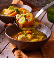 Butternuss-Kürbis-Eintopf