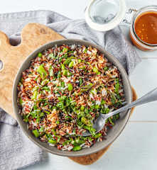 Wild Rice Salad with Miso Vinaigrette