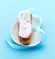 Éclair vaniglia e cocco