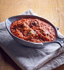 Minestra di fregola con le anguille