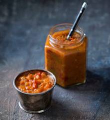 Spiced tomato chutney