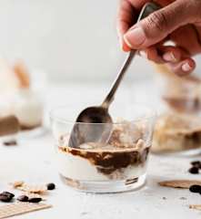 Affogato al caffè