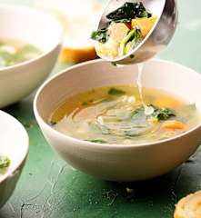 Batch cooking: Sopa de judías blancas con verduras