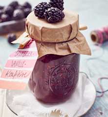 Brombeer-Vanille-Konfitüre