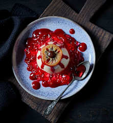 Blutige Zombie-Augen