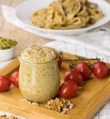 Pesto fresco del riciclo