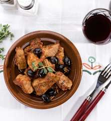 Coniglio alla ligure