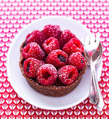 Tartelettes choco-framboises