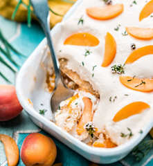 Tiramisu aux abricots et au miel