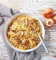 Mushroom Herb Parboiled Rice