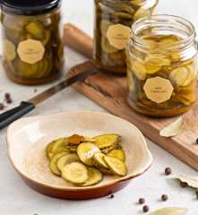 Ogórki w zalewie curry (TM6, TM7)