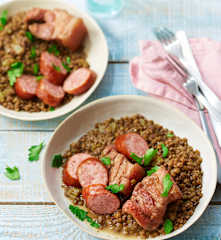 Petit salé aux lentilles