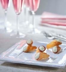 Conetti croccanti con mousse di Gorgonzola