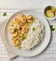 Riso basmati con gamberi speziati
