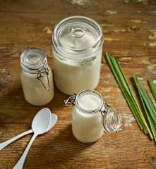 Iogurte grego com erva-príncipe