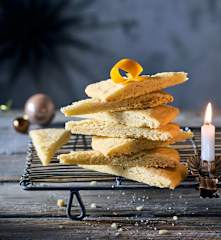 Kardamom-Orangen-Shortbread