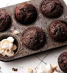 Mushroom and Chocolate Muffins