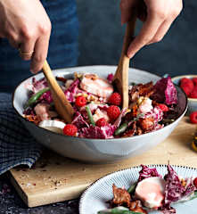 Radicchiosalat mit probiotischem Dressing