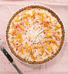 Vegan Pineapple Coconut Tart