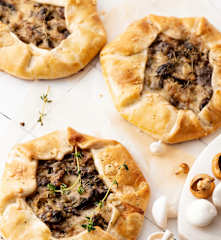 Mini Mushroom Galettes