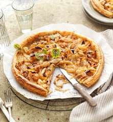 Tarte aux oignons