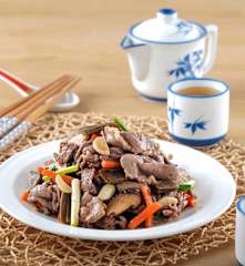 剝皮辣椒牛肉片