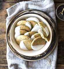 Galletas de limón y amapolas