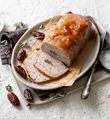Terrina de pavo con dátiles y nueces