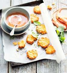 Biscuits aux crevettes