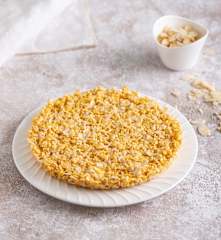 Chrupka z białej czekolady do tortów