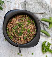 Mixed grain risotto