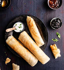 Dosa (crepas de arroz y lentejas) TM6
