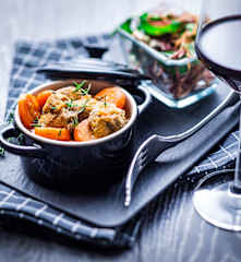 Rouelle de veau aux carottes