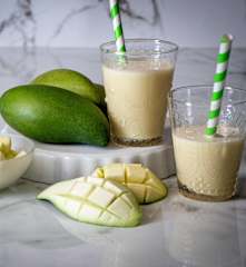 Green mango shake