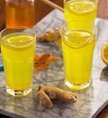 Infuso zenzero, limone e curcuma