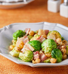 Brussels Sprouts with Chestnuts and Pancetta