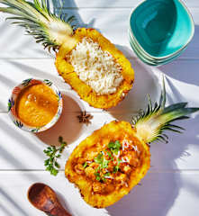 Pineapple Chicken Malvani Curry