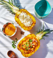 Pineapple Chicken Malvani Curry