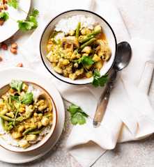 Vegan Eggplant Massaman Curry