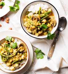 Curry d'aubergine