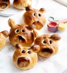 Piggy buns dolci