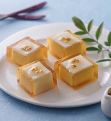 黃金桂花椰汁糕