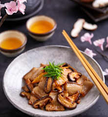 香菇肉片